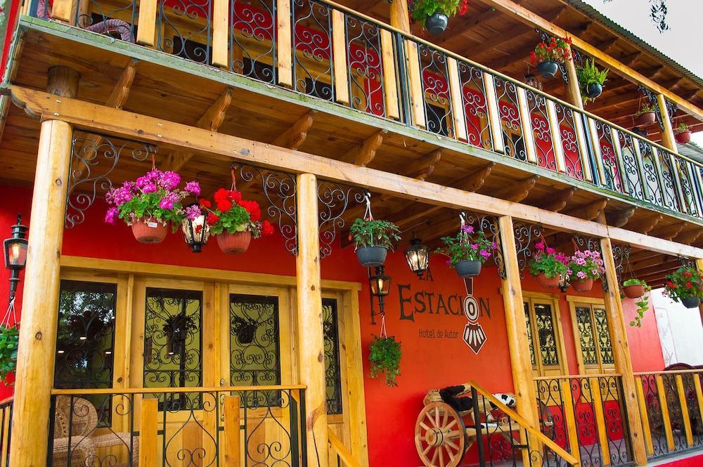 Hotel La Estacion Creel Exterior foto